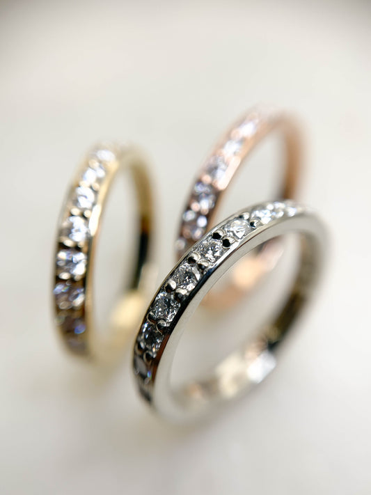 Churumbela canal en oro 14k