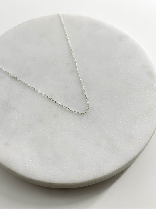 Cadena ajustable plata