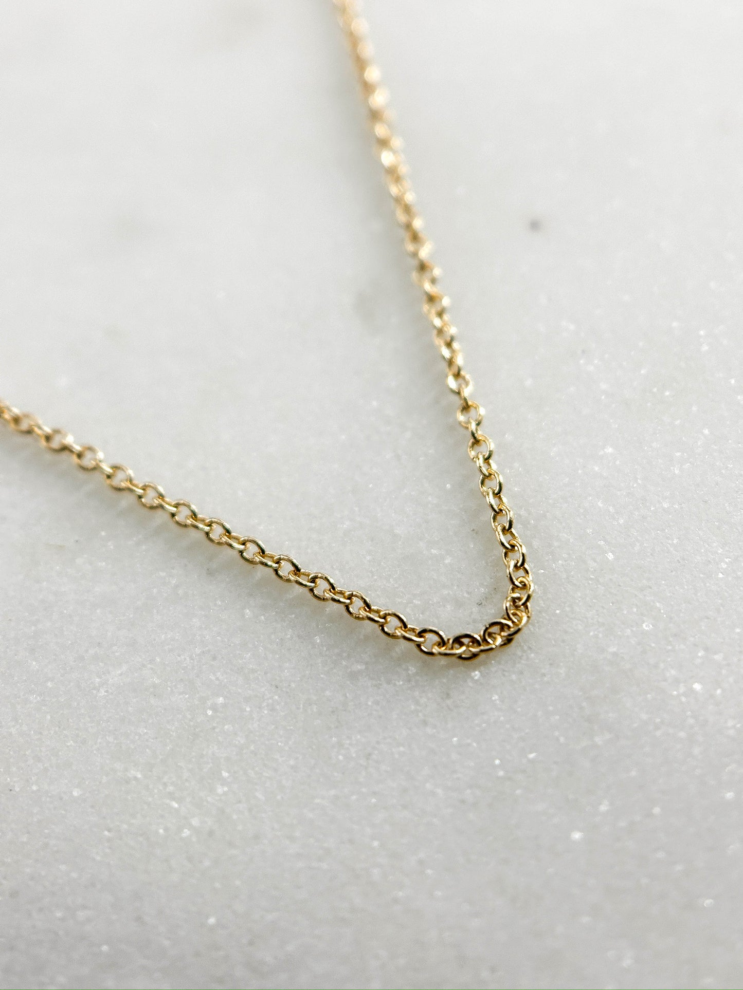 Cadena ajustable en oro 14k