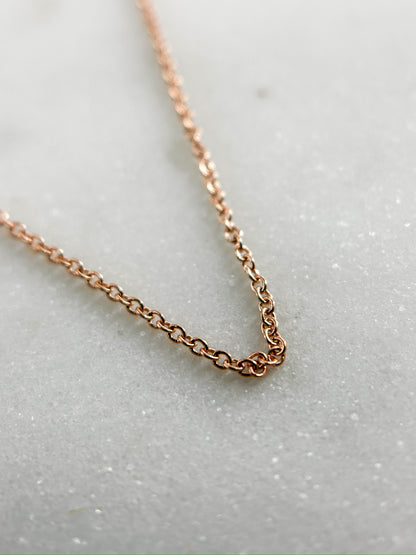 Cadena ajustable en oro 14k